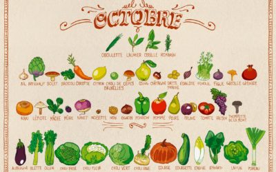 Fruits et légumes du mois d’octobre 🍁