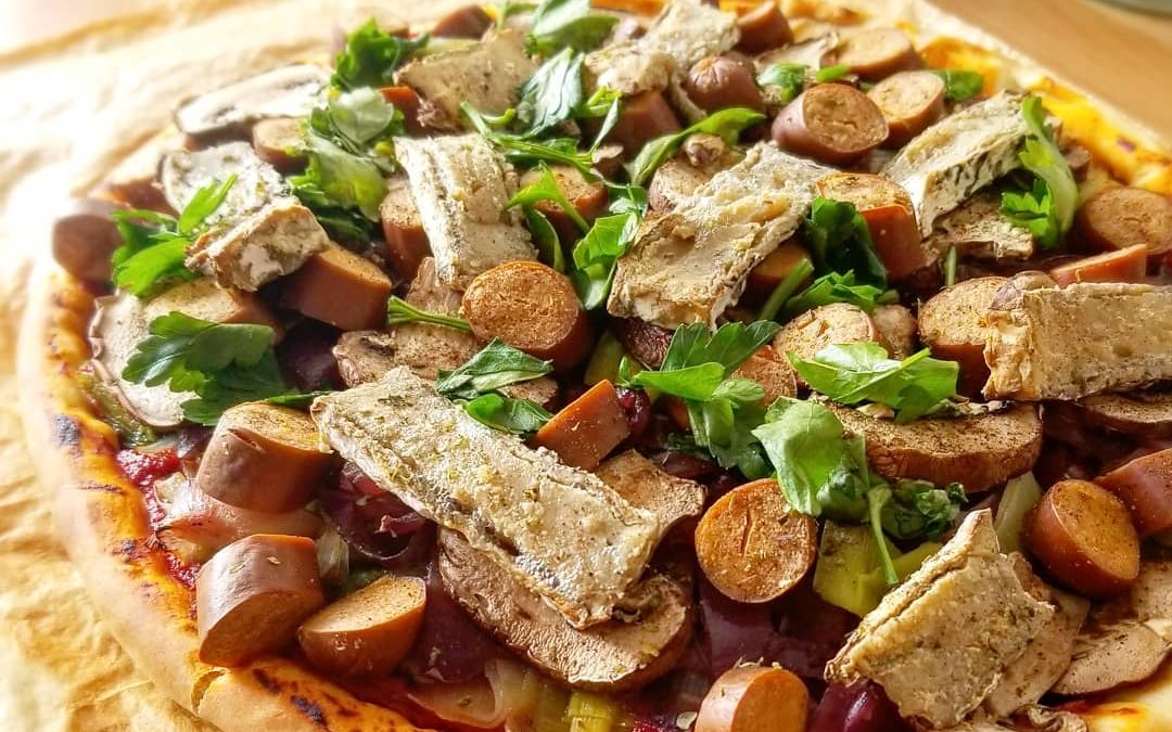 La recette de Maïlys : pizza au Camm’Vert