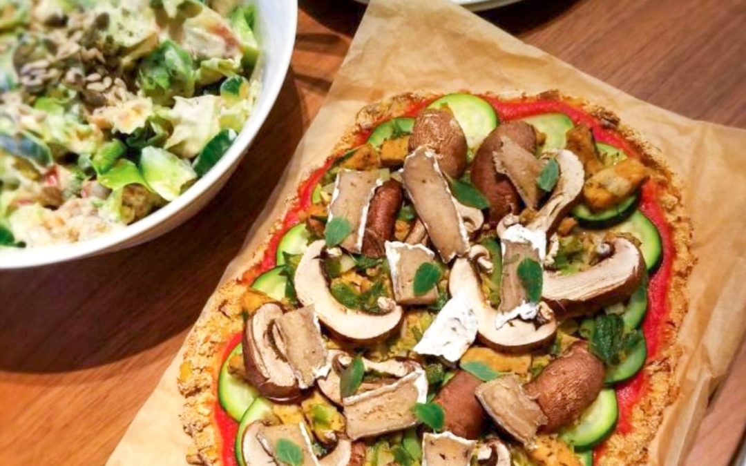 La recette de Maïlys : pizza sans gluten au Camm’Vert